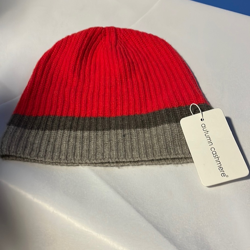 Colour block 'Autumn Cashmere' beanie women’s OS